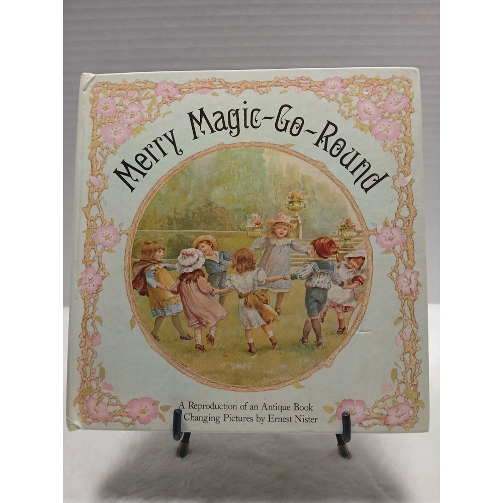 1983‎ Merry Magic Go-Round Book Reproduction of 1897 book Victorian Style